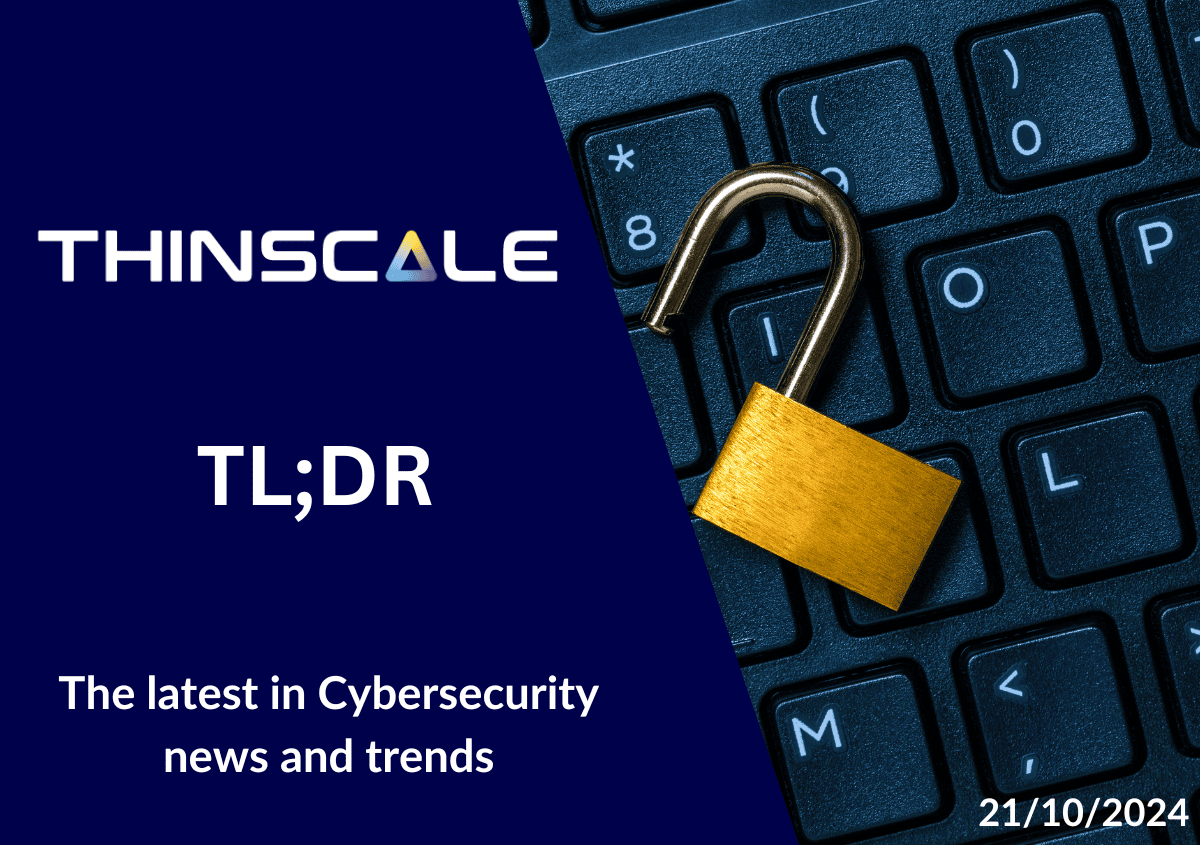 ThinScale TL;DR Cybersecurity news Cicada3301 ClickFix